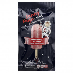 JonnyPops, сублимированные мини-печенья, с клубникой и сливками, 5 леденцов по 10 г в Москве - eco-herb.ru | изображение JonnyPops, сублимированные мини-печенья, с клубникой и сливками, 5 леденцов по 10 г в Москве - eco-herb.ru | фото