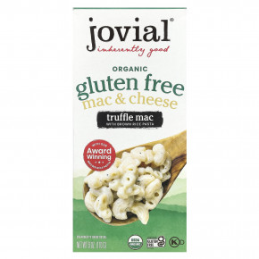 Jovial, Organic Gluten Free, Mac & Cheese, Truffle Mac, 6 oz (170 g) в Москве - eco-herb.ru | фото