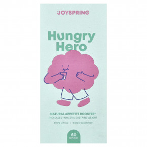 JoySpring, Hungry Hero, натуральное средство для повышения аппетита, 60 мл (2 жидк. унции) в Москве - eco-herb.ru | фото