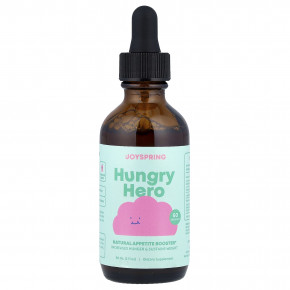 JoySpring, Hungry Hero, натуральное средство для повышения аппетита, 60 мл (2 жидк. унции) в Москве - eco-herb.ru | фото
