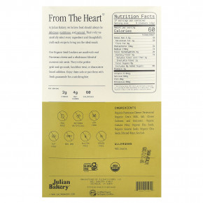 Julian Bakery, Органические крекеры, пармезан, 238 г (8,4 унции) в Москве - eco-herb.ru | фото