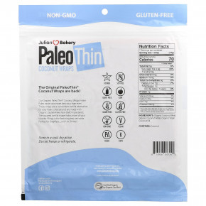 Julian Bakery, PaleoThin®, кокосовые мармеладки, 7 шт., 115 г (4,4 унции) в Москве - eco-herb.ru | изображение Julian Bakery, PaleoThin®, кокосовые мармеладки, 7 шт., 115 г (4,4 унции) в Москве - eco-herb.ru | фото