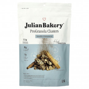 Julian Bakery, ProGranola Clusters, ваниль и корица, 255 г (9 унций) - описание | фото