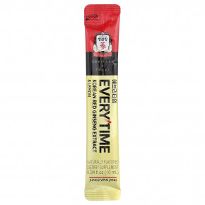 JungKwanJang, Экстракт корейского красного женьшеня, Everytime, лимон, 30 жидких стиков по 10 мл (0,34 жидк. Унции) в Москве - eco-herb.ru | изображение JungKwanJang, Экстракт корейского красного женьшеня, Everytime, лимон, 30 жидких стиков по 10 мл (0,34 жидк. Унции) в Москве - eco-herb.ru | фото