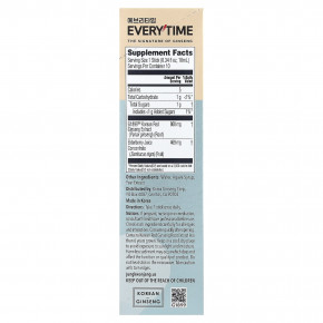 JungKwanJang, Everytime, поддержка иммунитета, корейский красный женьшень и бузина, 10 жидких стиков по 10 мл (0,34 жидк. унции) в Москве - eco-herb.ru | фото