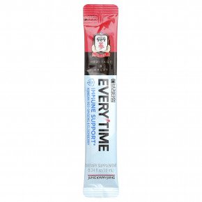 JungKwanJang, Everytime, поддержка иммунитета, корейский красный женьшень и бузина, 10 жидких стиков по 10 мл (0,34 жидк. унции) в Москве - eco-herb.ru | фото