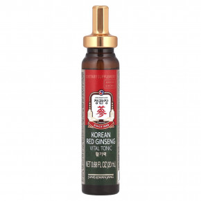 JungKwanJang, Жизненно важный тоник с корейским красным женьшенем, 10 флаконов по 20 мл (0,68 жидк. унц.) в Москве - eco-herb.ru | фото