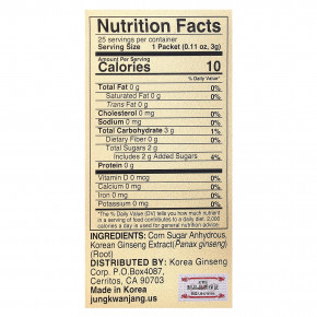 JungKwanJang, корейский чай с женьшенем, 25 пакетиков по 3 г (0,11 унции) в Москве - eco-herb.ru | фото