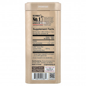 JungKwanJang, корейский красный женьшень, Pure 100, 28 пакетиков по 1,5 г (0,05 унции) в Москве - eco-herb.ru | фото