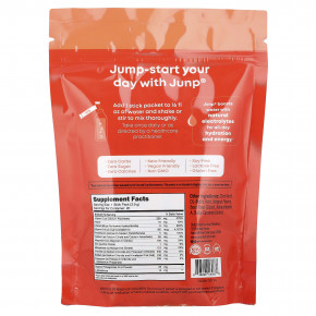 JUNP Hydration, электролитная порошковая смесь, персик, 20 пакетиков по 3,9 г (0,14 унции) в Москве - eco-herb.ru | фото