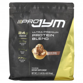 JYM Supplement Science, Pro JYM, протеиновая смесь ультрапремиального качества, Rocky Road, 946 г (2,1 фунта) в Москве - eco-herb.ru | фото