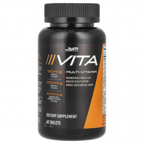 JYM Supplement Science, Vita, мультивитамины, 60 таблеток - описание | фото