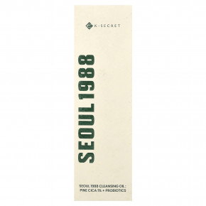 K-Secret, Seoul 1988, очищающее масло, сосна и 1% + пробиотики, 200 мл (6,76 жидк. унции) в Москве - eco-herb.ru | изображение K-Secret, Seoul 1988, очищающее масло, сосна и 1% + пробиотики, 200 мл (6,76 жидк. унции) в Москве - eco-herb.ru | фото