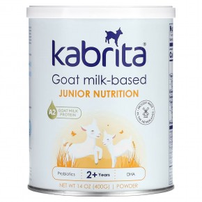 Kabrita, Goat Milk-Based Junior Nutrition Powder, 2+ Years, 14 oz (400 g) в Москве - eco-herb.ru | фото