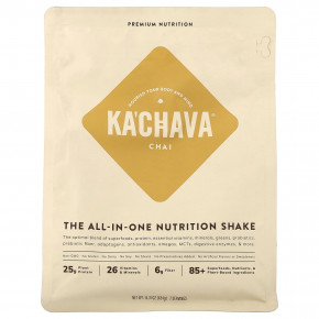 KaChava, универсальный питательный коктейль, чай, 434 г (15,31 унции) - подробнее KaChava, универсальный питательный коктейль, чай, 434 г (15,31 унции) - описание