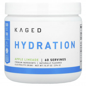 Kaged, Hydration, электролитный напиток, яблочный лаймад, 294 г (10,37 унции) - подробнее Kaged, Hydration, электролитный напиток, яблочный лаймад, 294 г (10,37 унции) - описание