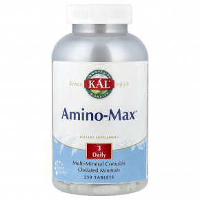 KAL, Amino-Max™, 250 таблеток - описание | фото