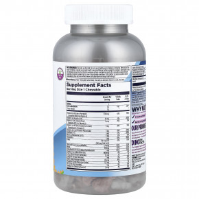 KAL, MultiSaurus®, ягоды, виноград и апельсин, 180 жевательных таблеток в Москве - eco-herb.ru | фото