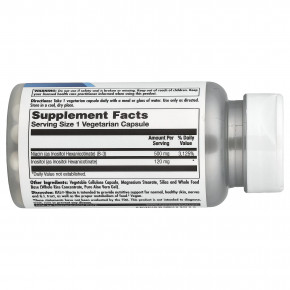 KAL, Ниацин, без смыва, 60 растительных капсул в Москве - eco-herb.ru | фото