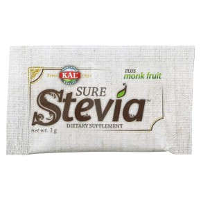 KAL, Sure Stevia, с фруктами архата, 100 пакетиков, 100 г (3,5 унции) в Москве - eco-herb.ru | фото