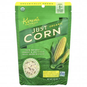 Karen's Naturals, Organic Just Corn®, 84 г (3 унции) - описание | фото