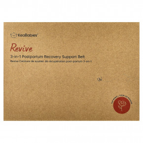 KeaBabies, Revive, повязки для поддержки послеродового восстановления 3 в 1, M/L, классическая слоновая кость, 1 набор - описание | фото