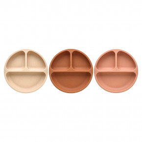 KeaBabies, силиконовые чашки для препарирования, с насадкой PrepGrip™, для детей 6–36 месяцев, терракотовый, 3 шт. в Москве - eco-herb.ru | фото
