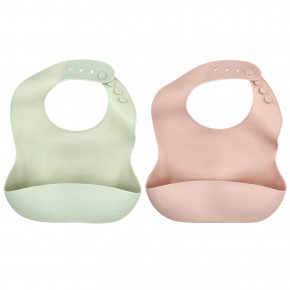 KeaBabies, Силиконовые нагрудники Prep, для детей 3–36 месяцев, мягкие, 2 шт. в Москве - eco-herb.ru | фото