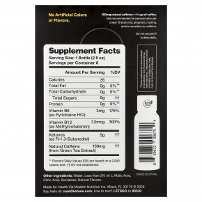 Ketone-IQ, Energy Shot, персик, 6 флаконов по 59 мл (2 жидк. унции) в Москве - eco-herb.ru | изображение Ketone-IQ, Energy Shot, персик, 6 флаконов по 59 мл (2 жидк. унции) в Москве - eco-herb.ru | фото