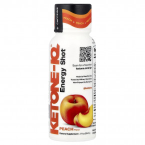 Ketone-IQ, Energy Shot, персик, 6 флаконов по 59 мл (2 жидк. унции) в Москве - eco-herb.ru | изображение Ketone-IQ, Energy Shot, персик, 6 флаконов по 59 мл (2 жидк. унции) в Москве - eco-herb.ru | фото