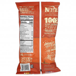 Kettle Foods, картофельные чипсы, барбекю на свежем воздухе, 141 г (5 унций) в Москве - eco-herb.ru | фото