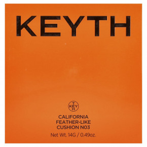 KEYTH, California Feather-Lake Cushion, кушон, N03 нежный бежевый, 14 г (0,49 унции) в Москве - eco-herb.ru | изображение KEYTH, California Feather-Lake Cushion, кушон, N03 нежный бежевый, 14 г (0,49 унции) в Москве - eco-herb.ru | фото