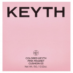 KEYTH, кушон, розовый магнитный, кушон, оттенок 03 бежевый, 15 г (0,52 унции) в Москве - eco-herb.ru | фото