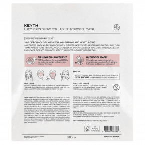 KEYTH, Lucy DPRN, гидрогелевая маска с коллагеном для сияния кожи, 4 шт. по 38 г (1,34 унции) в Москве - eco-herb.ru | изображение KEYTH, Lucy DPRN, гидрогелевая маска с коллагеном для сияния кожи, 4 шт. по 38 г (1,34 унции) в Москве - eco-herb.ru | фото