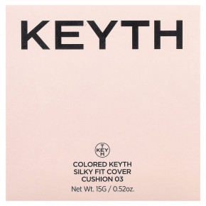 KEYTH, шелковистый кушон, тон 03 натуральный бежевый, 15 г (0,52 унции) в Москве - eco-herb.ru | изображение KEYTH, шелковистый кушон, тон 03 натуральный бежевый, 15 г (0,52 унции) в Москве - eco-herb.ru | фото