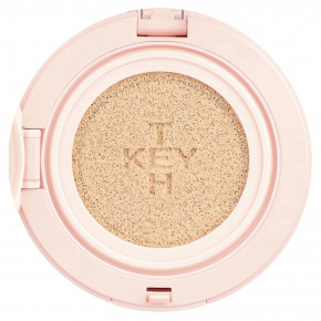 KEYTH, шелковистый тональный крем, цвет 01, слоновая кость фарфоровый, 15 г (0,52 унции) в Москве - eco-herb.ru | фото