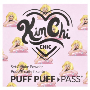 KimChi Chic Beauty, Puff Puff Pass®, порошок для запекания, PPP01 слоновая кость + лаванда = ивандер, 24 г (0,85 унции) в Москве - eco-herb.ru | фото