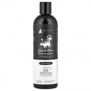 Kin+Kind, Skunk, шампунь для устранения запаха, для собак и кошек, без запаха, 354 мл (12 жидк. унций) - описание | фото
