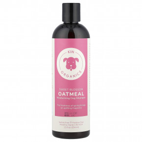 Kin+Kind, увлажняющий шампунь для собак с органической овсянкой, сладкий цветок, 354 мл (12 жидк. унций) - описание