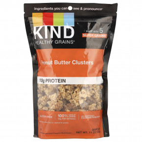 KIND Bars, Healthy Grains®, Гранола, арахисовая паста, 312 г (11 унций) - подробнее KIND Bars, Healthy Grains®, Гранола, арахисовая паста, 312 г (11 унций) - описание