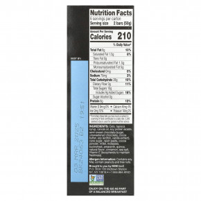 KIND Bars, Протеиновые батончики для завтрака, темный шоколад и какао, 6 пакетиков по 50 г (1,76 унции) в Москве - eco-herb.ru | фото