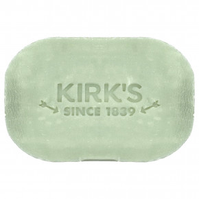 Kirk's, 100% премиальное кастильское мыло с кокосовым маслом, успокаивающее алоэ вера, 113 г (4 унции) в Москве - eco-herb.ru | фото