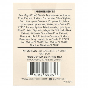 Kitsch, Сухой шампунь с рисовым протеином для увеличения объема, легкая тонирующая пудра, 8 г (0,28 унции) в Москве - eco-herb.ru | фото