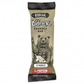 Kodiak Cakes, Жевательные батончики из гранолы, S'mores, 5 батончиков, 35 г (1,23 унции) каждый в Москве - eco-herb.ru | изображение Kodiak Cakes, Жевательные батончики из гранолы, S'mores, 5 батончиков, 35 г (1,23 унции) каждый в Москве - eco-herb.ru | фото