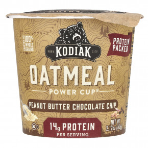 Kodiak Cakes, Oatmeal Power Cup®, Peanut Butter Chocolate Chip , 2.12 oz (60 g) в Москве - eco-herb.ru | фото