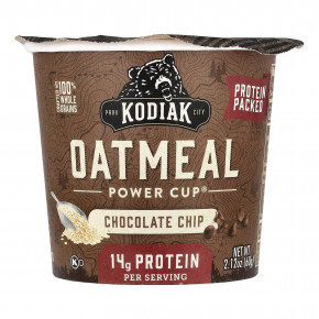 Kodiak Cakes, Oatmeal Power Cup®, шоколадная крошка, 60 г (2,12 унции) (Товар снят с продажи) в Москве - eco-herb.ru | фото