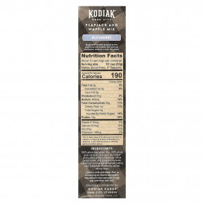 Kodiak Cakes, Power Cakes®, смесь для лепешек и вафель, голубика, 510 г (18 унций) в Москве - eco-herb.ru | изображение Kodiak Cakes, Power Cakes®, смесь для лепешек и вафель, голубика, 510 г (18 унций) в Москве - eco-herb.ru | фото