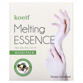 Koelf, Melting Essence Hand Pack, маска для рук, 10 пар - описание | фото