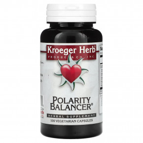 Kroeger Herb Co, Polarity Balancer, 100 вегетарианских капсул - описание | фото