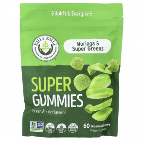 Kuli Kuli, Супер жевательные мармеладки, моринга и суперзелень, зеленое яблоко, 60 жевательных мармеладок в Москве - eco-herb.ru | изображение Kuli Kuli, Супер жевательные мармеладки, моринга и суперзелень, зеленое яблоко, 60 жевательных мармеладок в Москве - eco-herb.ru | фото